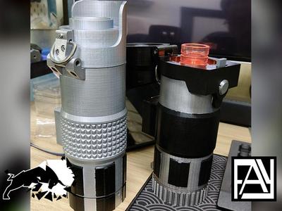 Darth Vader lightsaber water bottle