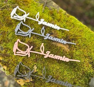 Rose mit Name Jasmin