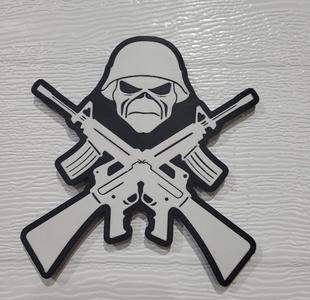 Iron Maiden Keychain and Magnet 2 Color