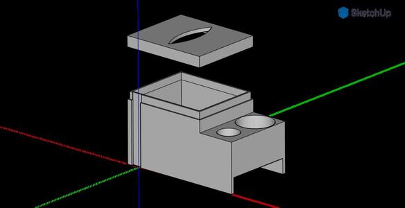 Lens Cleaning Organiser for Magliner Trough