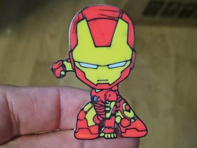 Ironman - Ornament for Monitor, Picture Frame, Cabinet, TV