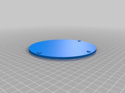 Headphone stand solid base