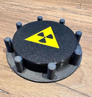 Untersetzer radiation