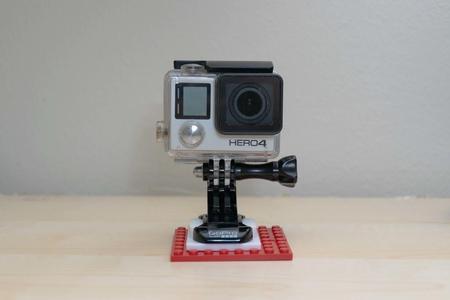 GoPro mount for Lego® bricks