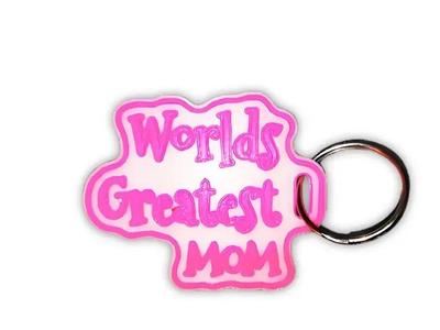 World's Greatest Mom Keyring