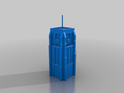 Oldehove Leeuwarden 3D model