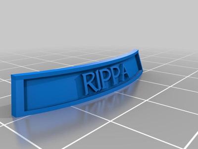 Rippa's Snarlfangs - Nameplates