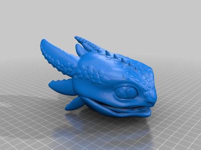 toothless head