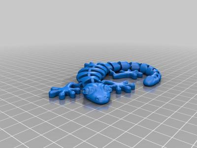 Sticky Gecko / Lizard Refrigerator Magnet