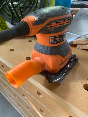 Ridgid Sander Vacuum Adapter