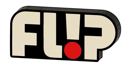 Flip FL!P Skateboarding Logo Light Box