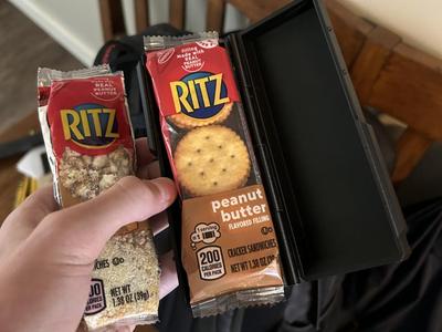 Print in place snack packing protector box