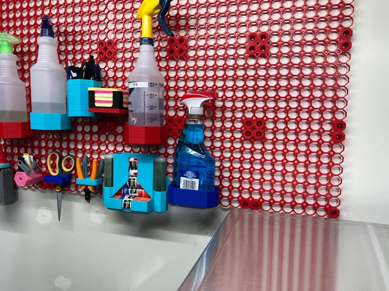 Multiboard Glass Cleaner Bottle Holder