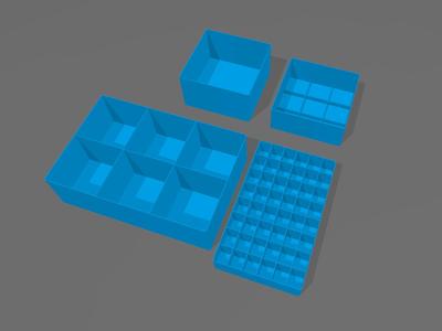 Customizable parametric boxes/bins