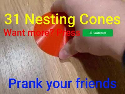 Prank Nesting cones