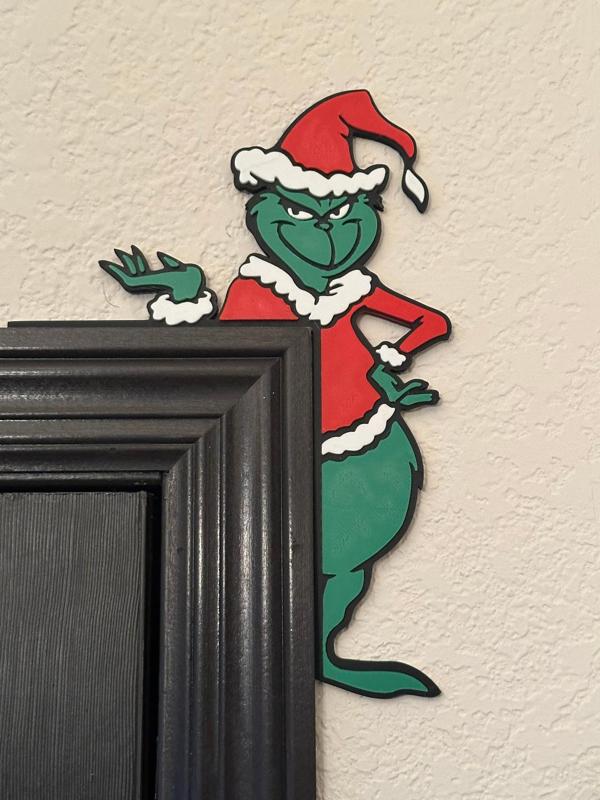 The Grinch Door Corner