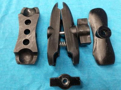 RAM Double Ball Socket Arm Mount 1"