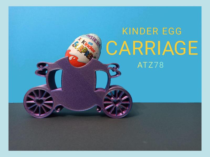 CARRIAGE KINDER EGG HOLDER