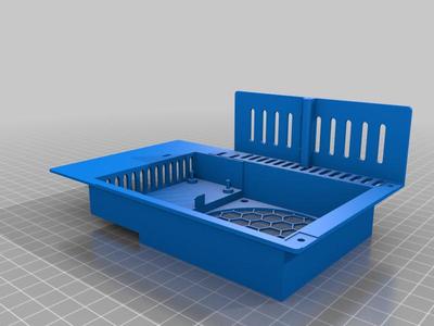 Ender 3 V2 mainboard cover with extra Ventilation