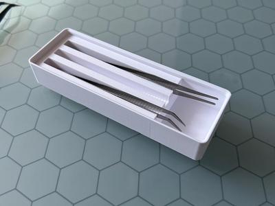 Gridfinity  tweezers Pincetten ablage 