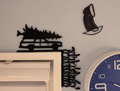 Griswold Door Corner. Also in color.