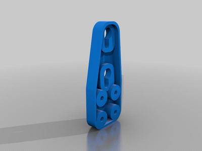 Ender3v2 vertical screen side mounting bracket