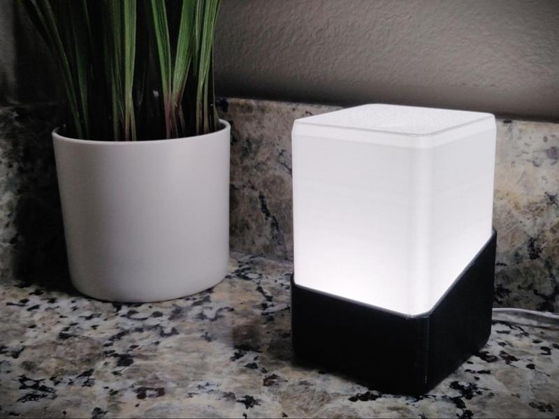 "Slant Squared" - Modern Desk Light