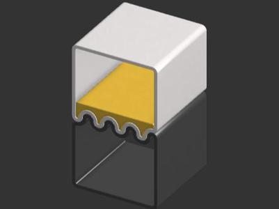 Geoshape Cube wave inlet