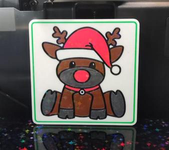 Christmas Reindeer Coasters