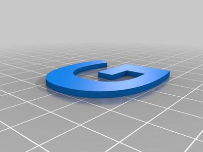 "G" Letter Solid 5mm