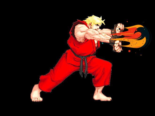Ken master Street fighter - Keychain