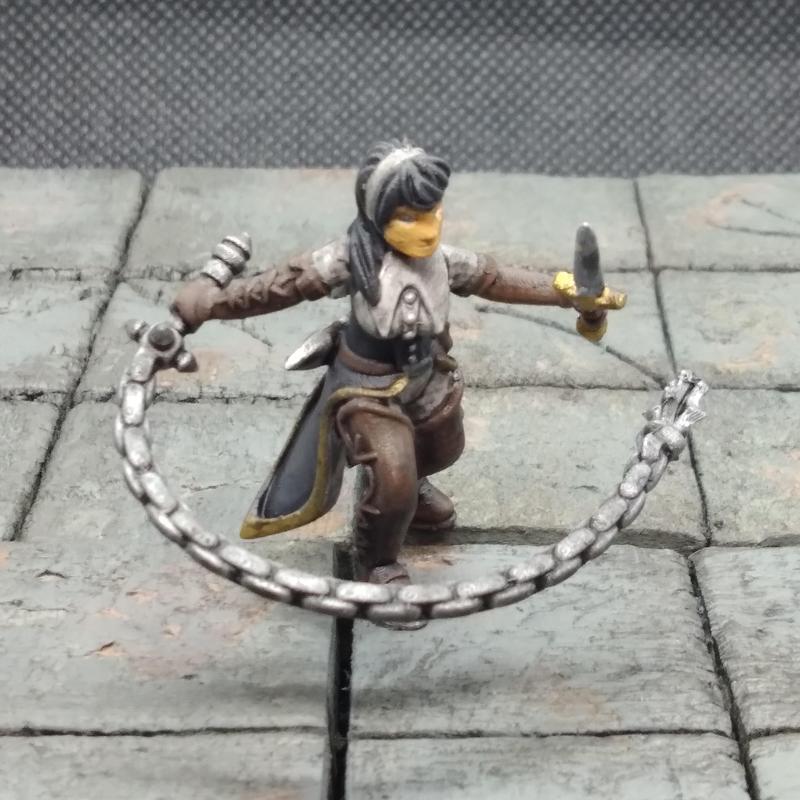 Vampire Huntress ; Sword and Whip, Miniature