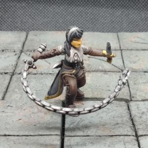 Vampire Huntress ; Sword and Whip, Miniature