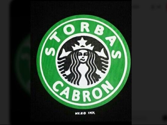 Starbucks keychain bothersome bastard keychain