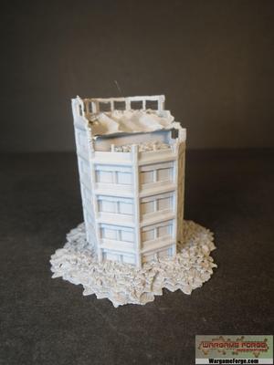 Sci-Fi Ruined Building 9 SFR009