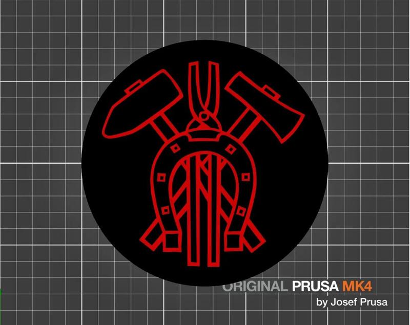 Wappen / Logo Schmied   