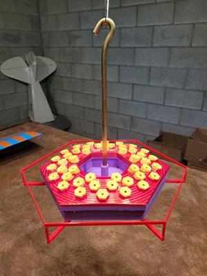 Hex Hummingbird Feeder with Ant Moat