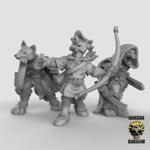 Kitsune Fox Folk Rangers (pre supported)