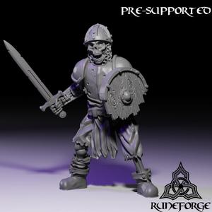 Skeletal Army - Sword and Shield - Standing