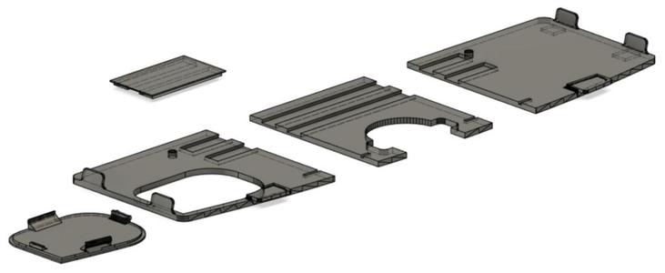 Tesla Model 3 tow hitch cover (Fit for smaller 3d-printers)