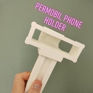 Permobil X850 unitrack phone holder