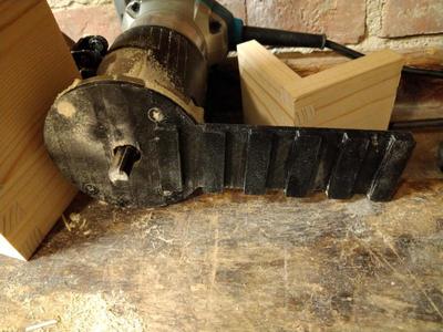 Router finger joint jig