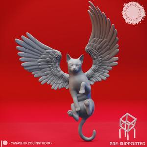 Floating Tressym - Tabletop Miniature (Pre-Supported)