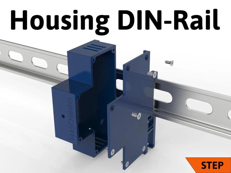 Housing For DIN-Rail   