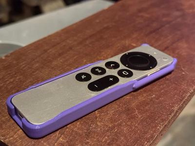 AppleTV remote case with Siri Guard   