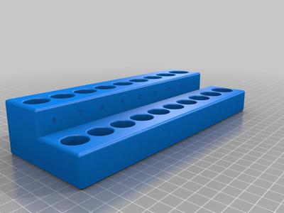 Tekton Three Eights Socket Organizer