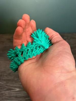 extra long articulated crystal dragon   