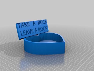 Take A Rock, Leave a rock tray 
