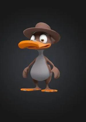 Duck with Hat   