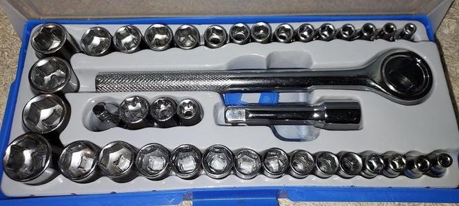 Harbor Freight (Pittsburgh) 40 Piece Socket Set Case Insert 